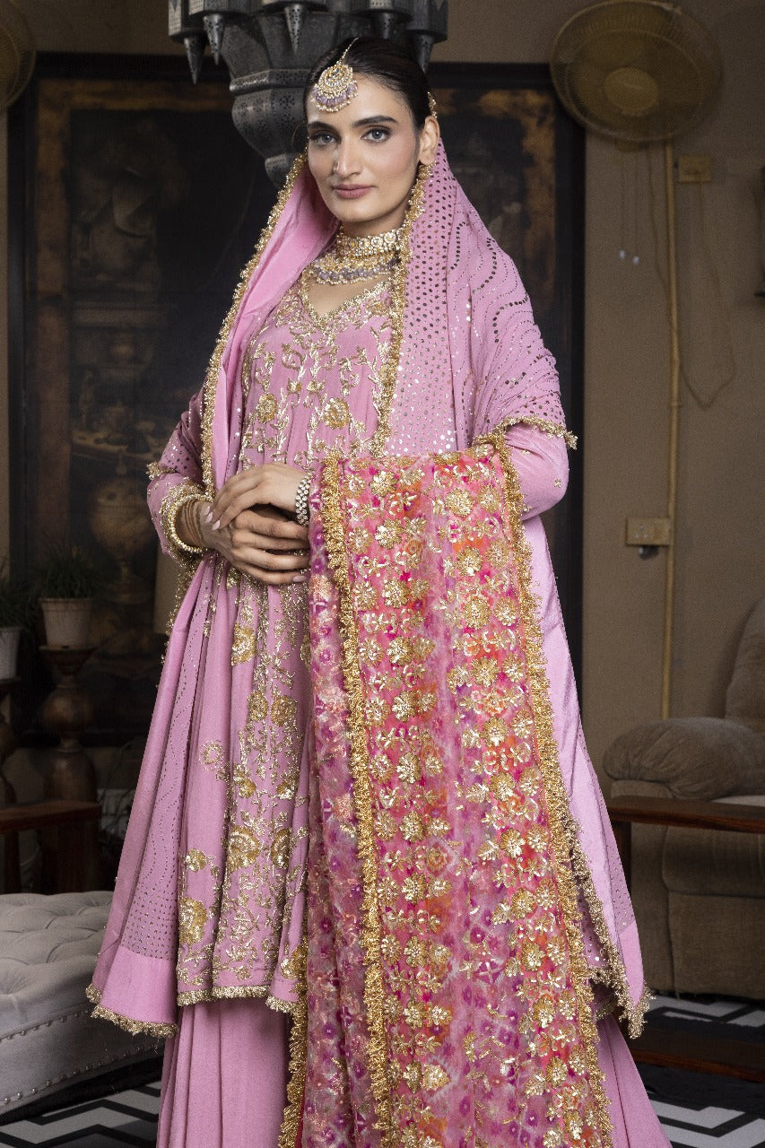 Onion Pink Kalidar Set